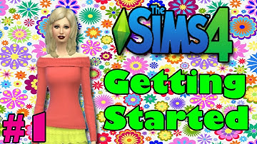 The Sims 4 - Getting Started : Create A Sim Part 1 Gameplay