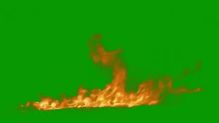 футаж огонь горит - скачать футаж для монтажа на зелёном фоне