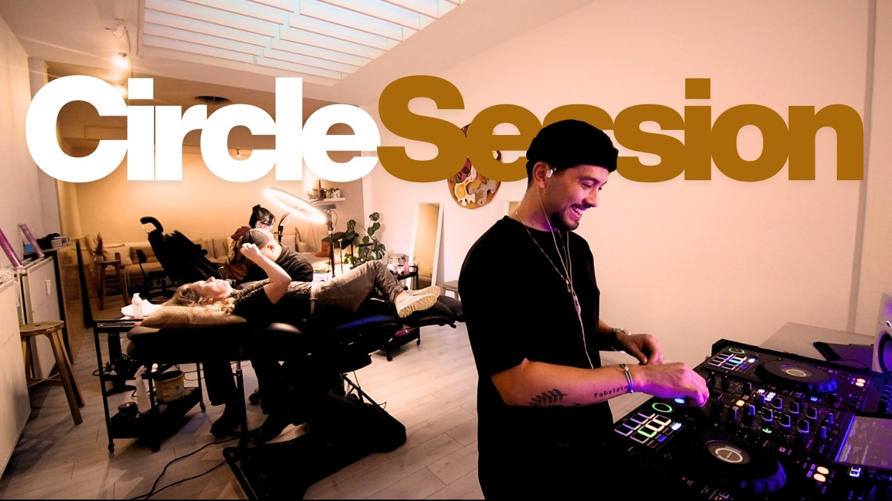 Progressive Organic House DJ Mix Live at Tattoo Studio | Deep & Melodic Session