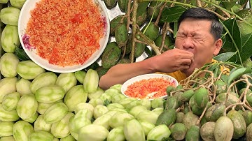 Ăn Cóc Sống Chấm Muối Ớt Phê Lắm Luôn | Ăn Youtube