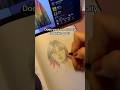 Does your art actually look like you?#facetutorial #drawing #jennaortega #sketch #pencilart