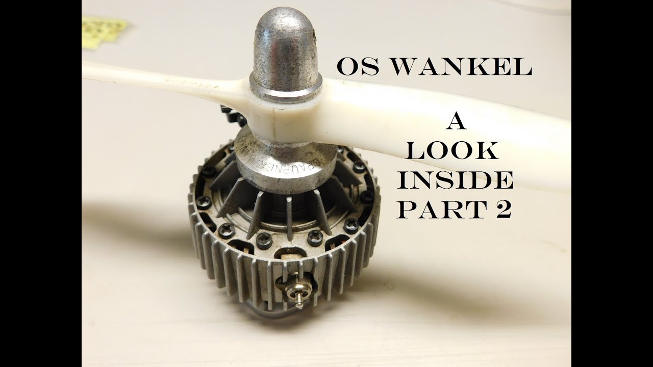 OS WANKEL 49PI ロータリーエンジン　新品未始動