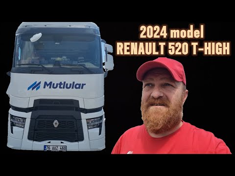 2024 model RENAULT T-HIGH 520 iç dış yakın çekim