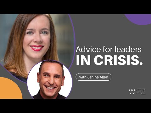 Advice for leaders going through crisis.