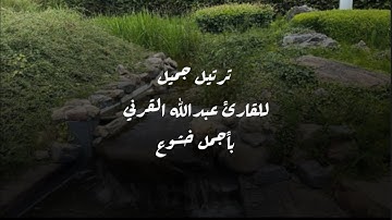 عشائية جديدة بأجمل ترتيل تسمعه للقارئ عبدالله القرني من سورة1446