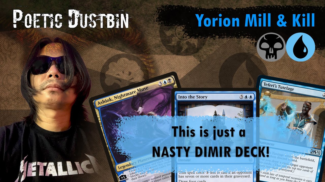 MTG Arena Original Standard Dimir Yorion Mill and Kill Control Deck