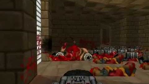 [DOOM II] Dark Tartarus - Map 14 : Doors of Troll - UV-Speed in 02:23