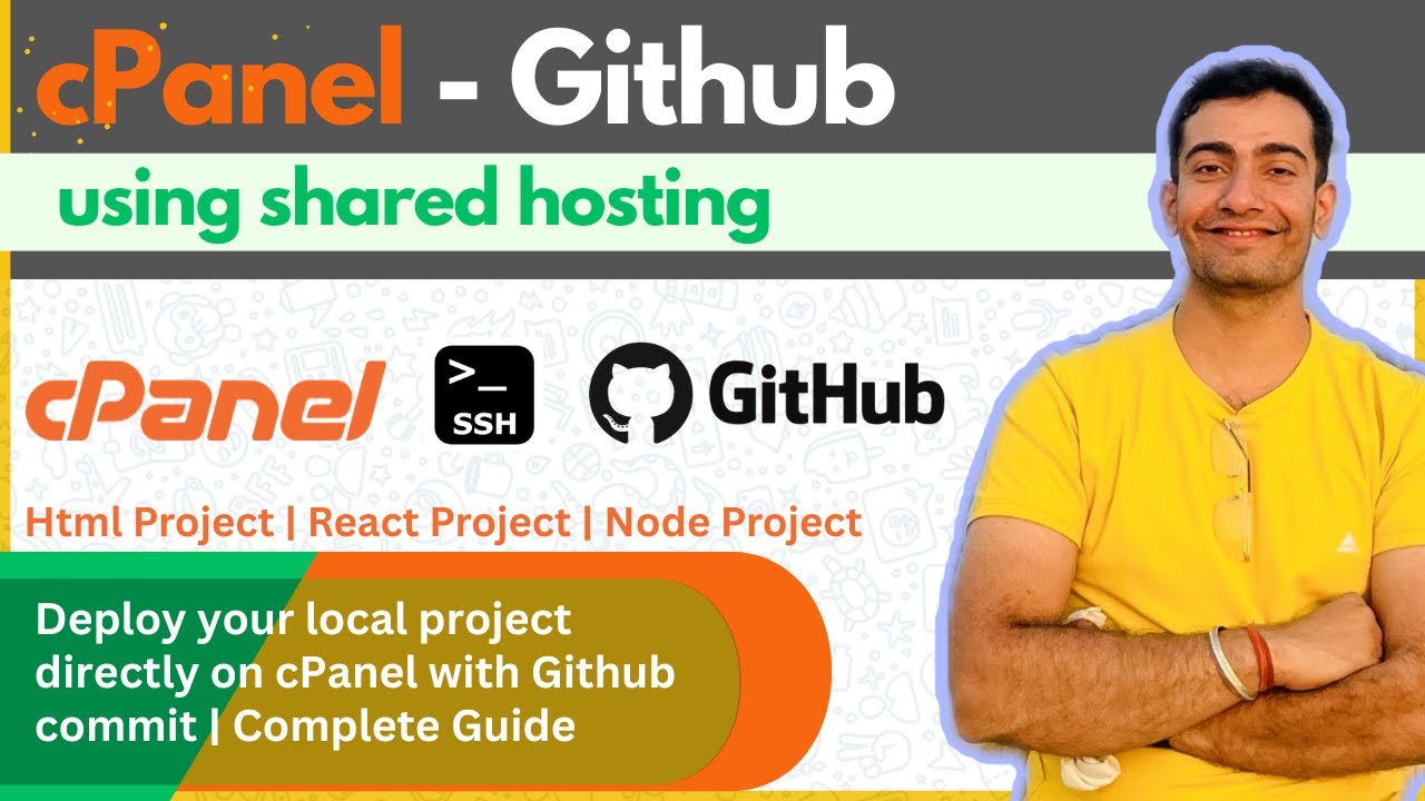 Connect Shared Hosting cPanel with GitHub and Deploy Website of Html ...