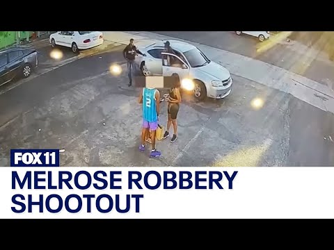 Victim opens fire on would-be robbers in Melrose shootout