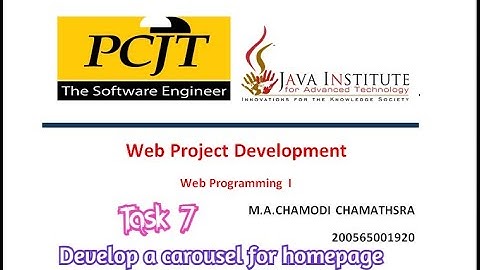 WP Task 7 || eShop || Java Institute
