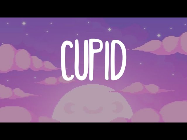 FIFTY FIFTY - Cupid (Sped Up Twin Version) (Lyrics) | I'm feeling lonely class=