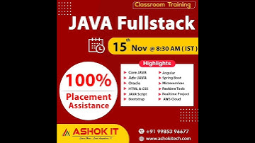 Java Fullstack Development - New Batch