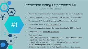 TSF Task1 | Linear Regression with Python Scikit Learn