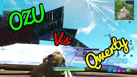 *PLAYGROUND* Top CONSOLE Players 1v1! Ozu Vs Qwerty - FORTNITE BATTLE ROYALE! V5.2