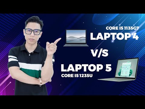 Core i5 1235U trên Surface Laptop 5 có khác biệt gì so với Core i5 1135G7 trên Surface Laptop 4?