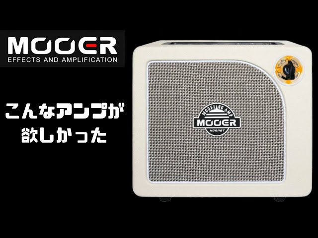 究極の練習用アンプ】シンプル＆高性能(Mooer Hornet 15W White) - YouTube