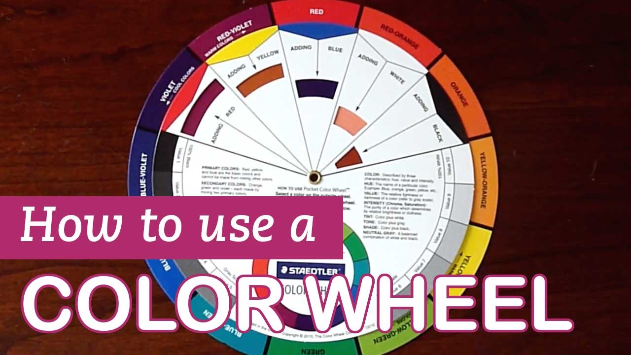 Color Wheel CW9 Color Mixing Guide, L