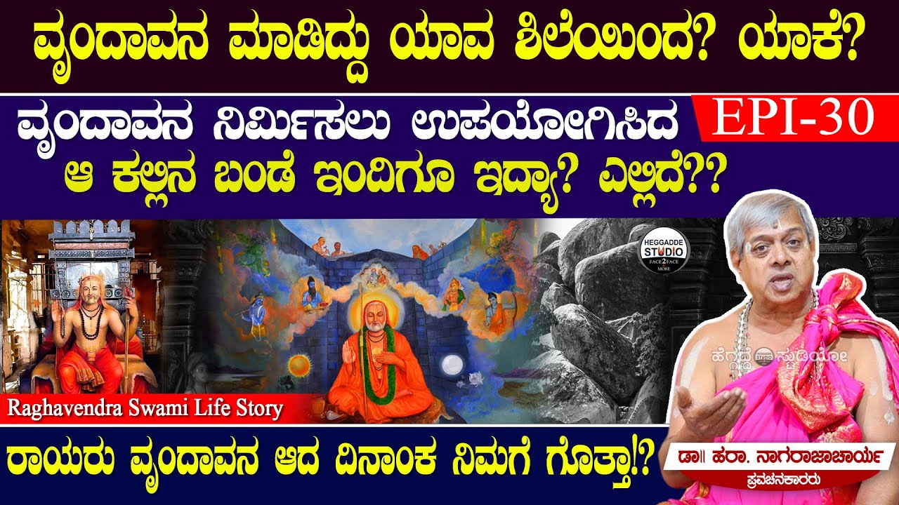 ರಾಘವೇಂದ್ರ ಸ್ವಾಮಿಗಳ ವೃಂದಾವನ ಯಾವ ...