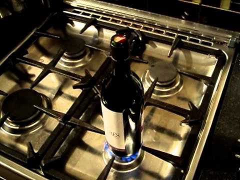 How to open wine without a corkscrew