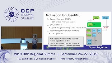 OCPREG19 - OCPs Open Rack Manager Controller subproject