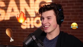 Shawn Mendes SWEARING over Hot Wings Funny Moments 2018 II | MendesLyrics