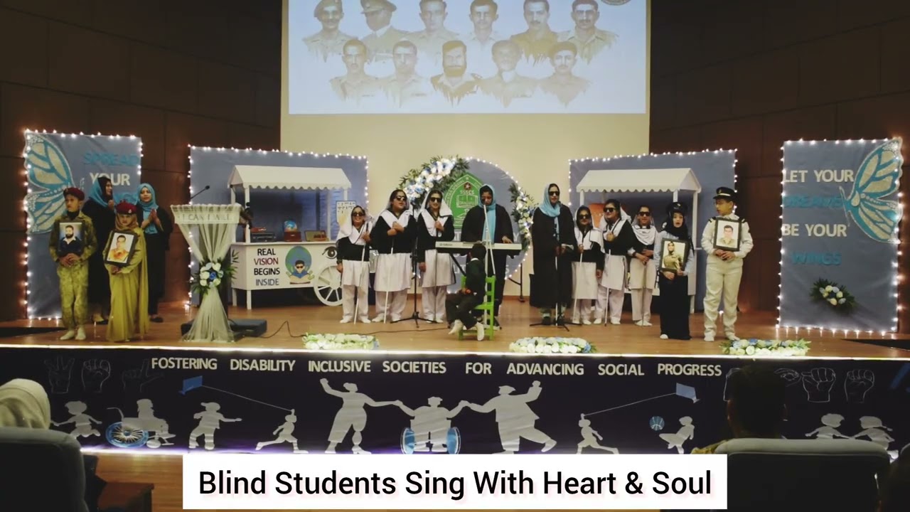 Ye Watan Tumhara Hai | Singing Performance by Blind Students 