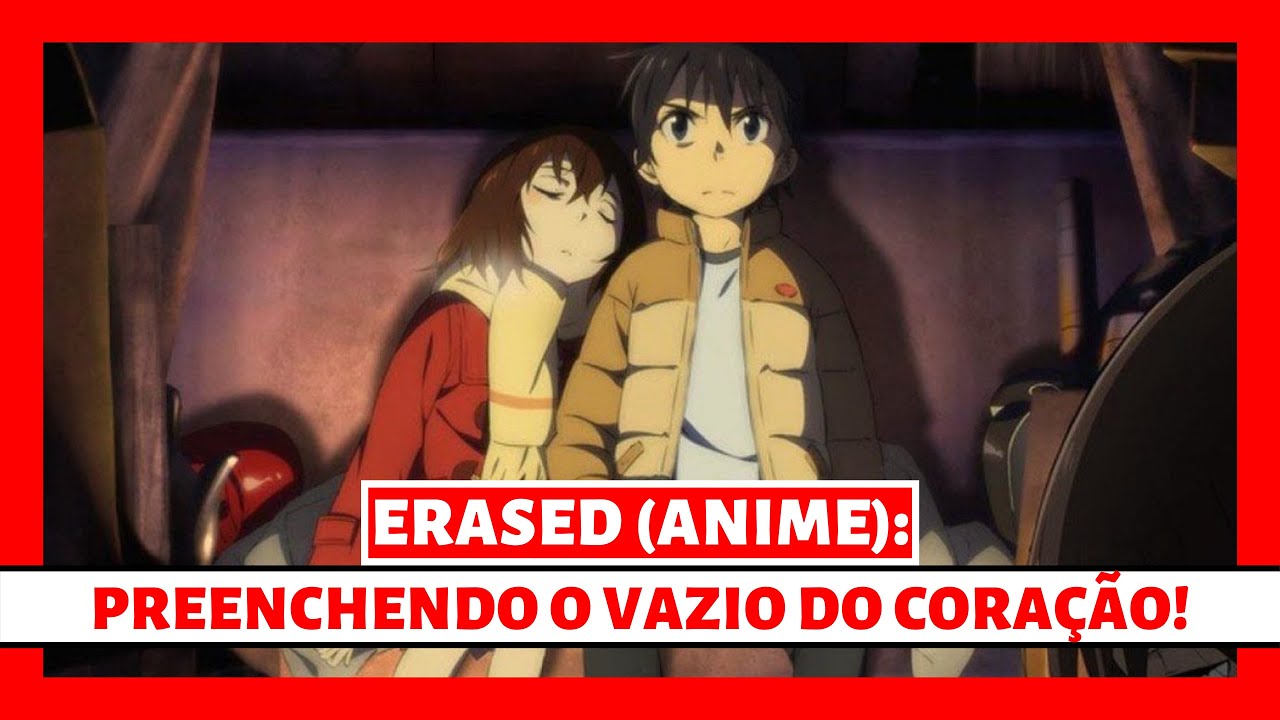 ERASED (ANIME): NEM TODO HERÓI USA CAPA! // CRÍTICA 