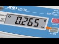 HT-120 Compact Precision Scale from A&D