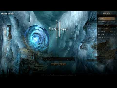 Lineage 2 Fafurion - Tela de Login (Login Screen) Music ON