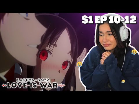 FIREWORKS FESTIVAL 🥹│Kaguya Sama Love is War S1 Ep 10-12 Reaction