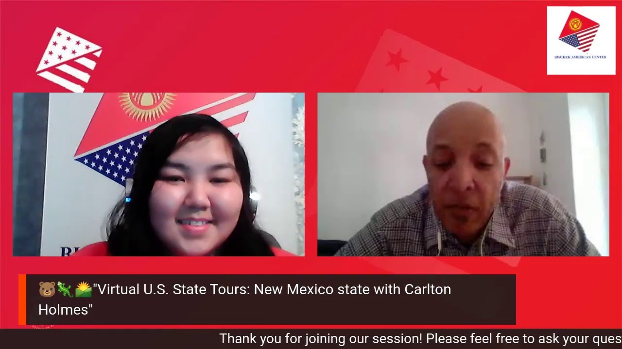 Virtual U.S. State Tours: New Mexico with Carlton Holmes