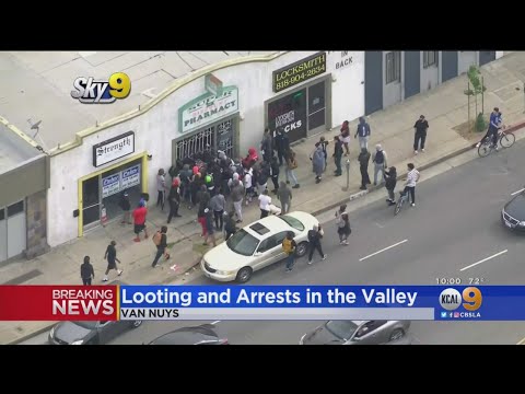 Looting, Arrests And Protests: Demands For Justice In George Floyd's Death Reaches Van Nuys