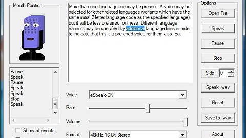 How to get Espeak Text-To-Speech For Free (2016)