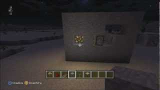 Minecraft Xbox 360 RED STONE LAMP!!!!