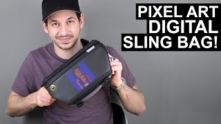 The Divoom Pixoo Sling Bag - Digital Pixel Art Bag!