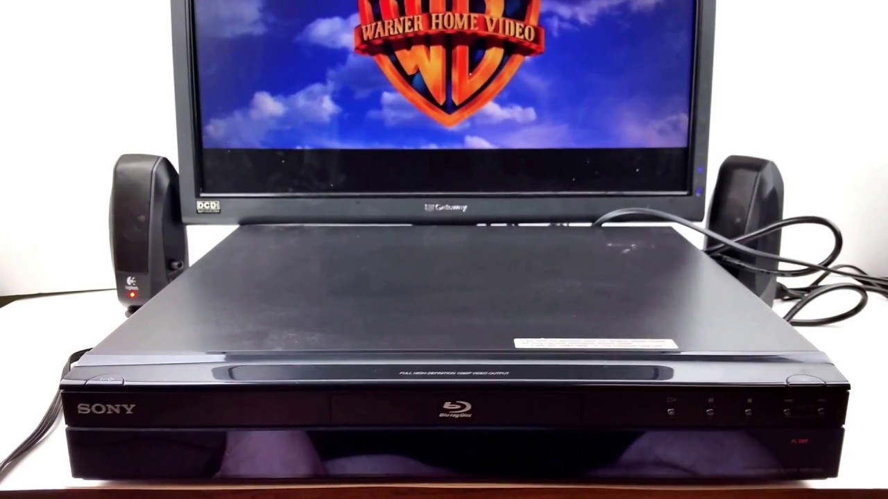 Sony BDPS300 BluRay Player with Remote Tested Updated Black 5.1 Analog