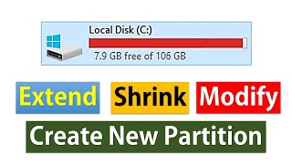 How to Extend, Merge, Modify, Shrink, Delete any drive in your PC using Hiren Boot CD