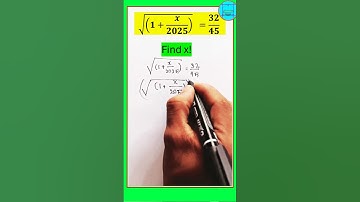 Nice square root explanation!#algebra #maths #mathproblem #mathematics#squareroot
