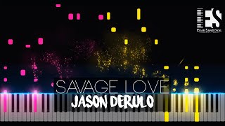 Savage Love - Jason Derulo (Piano Tutorial) | Eliab Sandoval