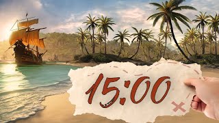 15-Minute Pirate Timer 🏴‍☠️⏳