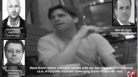 Amsterdamse Onderwereld Verborgen Camera Sam Klepper & John Mieremet, Bas v Hout tegen Steven Brown.