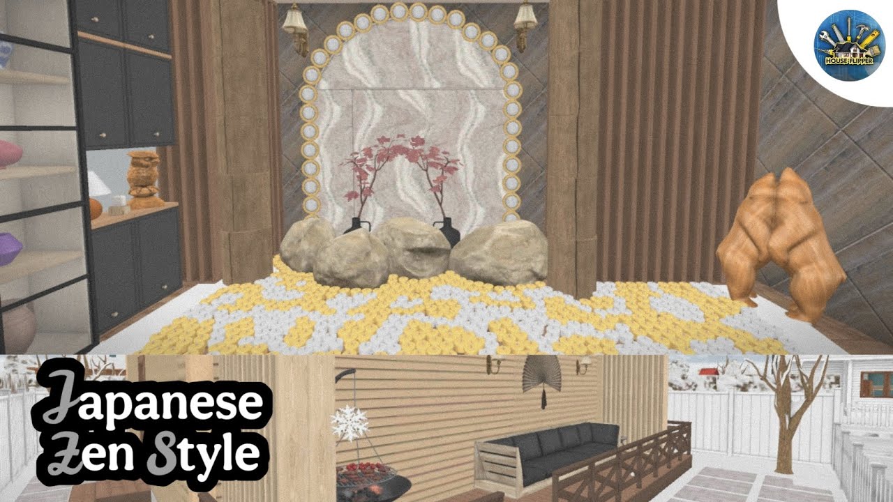 𝙅𝘼𝙋𝘼𝙉𝙀𝙎𝙀 𝙕𝙀𝙉-𝙎𝙏𝙔𝙇𝙀 (𝙎𝙣𝙤𝙬𝙮 𝙑𝙚𝙧.) || House Flipper Mobile Eps 40