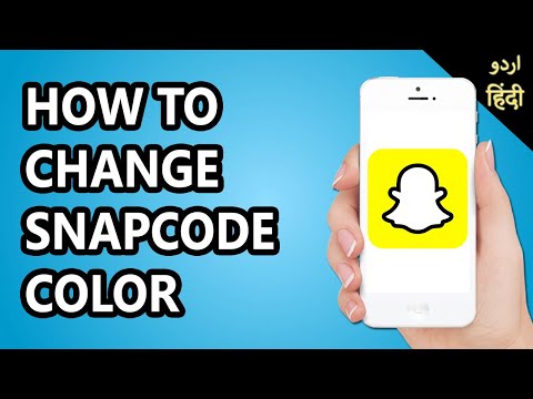 How To Change Snapcode Color