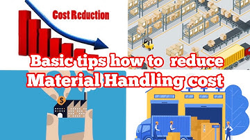 HOW TO REDUCE MATERIAL HANDLING COST | Tech Wonder TV