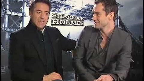 Tribute Interview with Robert Downey Jr Jude Law 
