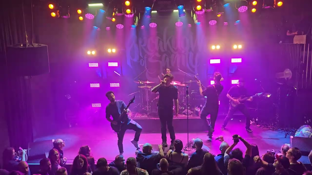 Breakdown of Sanity live at Patronaat Haarlem, The Netherlands