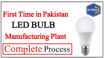 How to Make LED Bulb | LED Bulbs Making Process | Hi-Tech Plastic Engineering