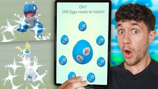 I Hatched 100 of Pokémon GO’s BEST Eggs Ever!