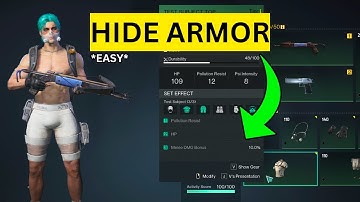 How To Hide Armor in Once Human(EASY)