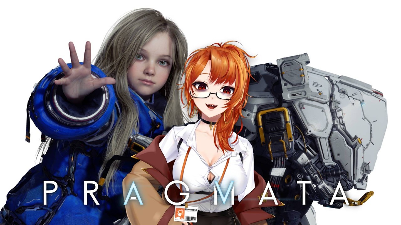 PRAGMATA  - a series of yap + games #Sponsored #ad #PRAGMATA